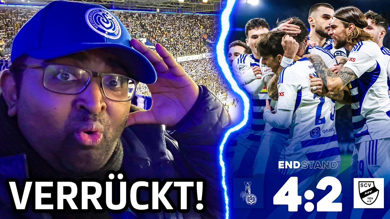 IRRES TOPSPIEL IN DUISBURG - ZUHAUSE EINE MACHT! 🦓🤍💙 MSV Duisburg - SC Verl🔥✅ | STADIONVLOG 33