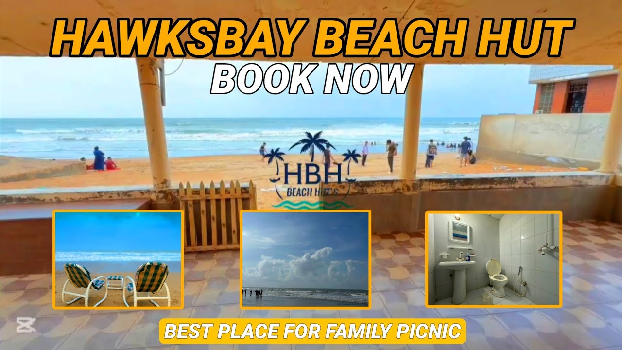 HAWKSBAY BEACH HUT 🌊🛖🌴| BOOK NOW 03102588841 ✅| HBH 