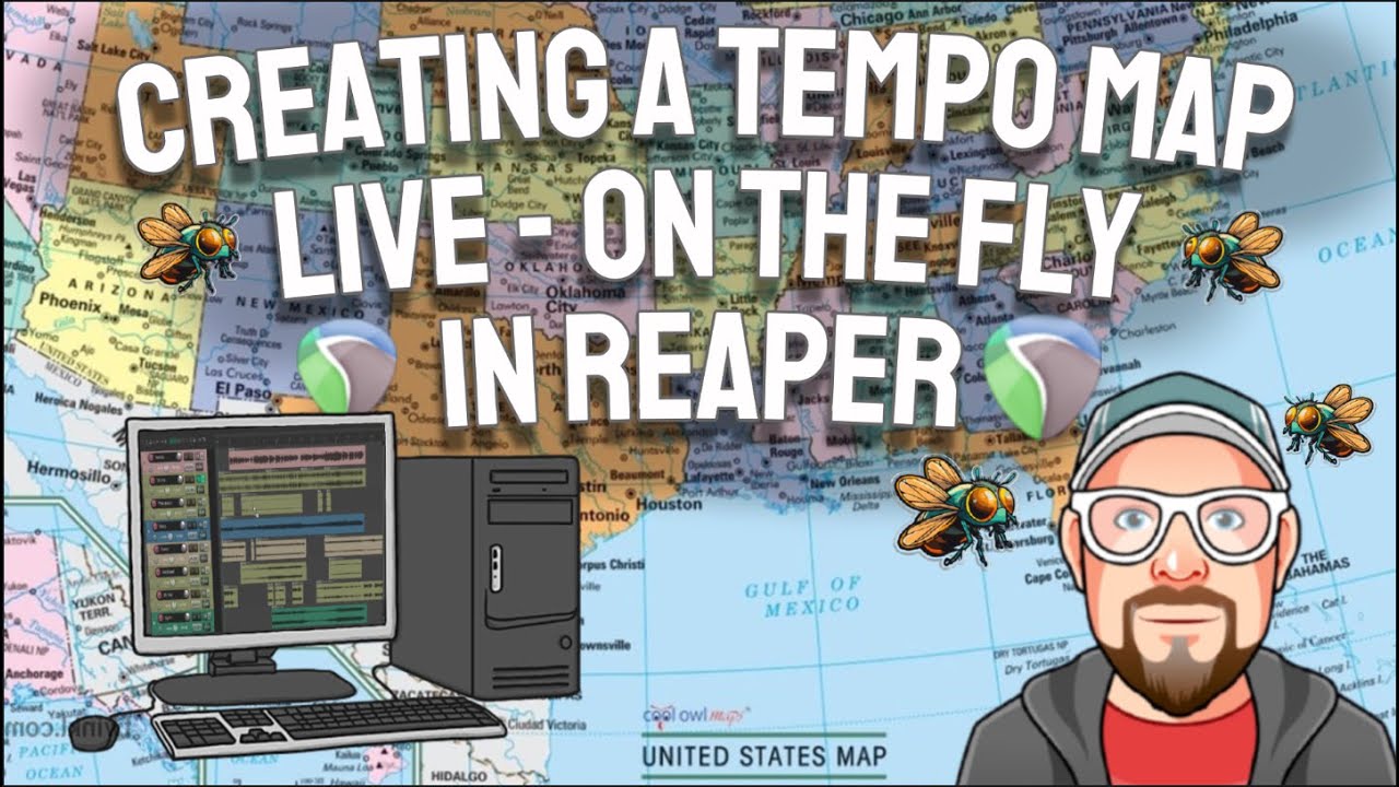Создание карты темпа &mdash; &laquo;на лету&raquo; в REAPER