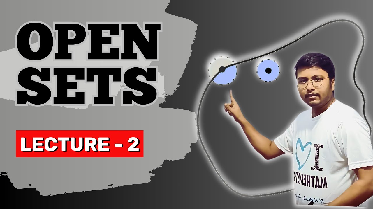 Open sets: Exploring Real Analysis | Real Numbers | Lecture: 2 (Real Analysis)