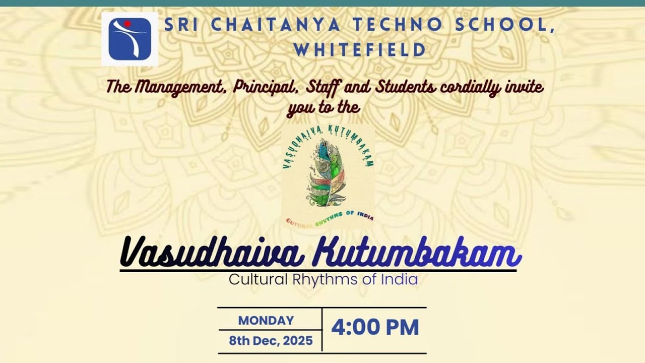 SRI CHAITANYA TECHNO SCHOOL