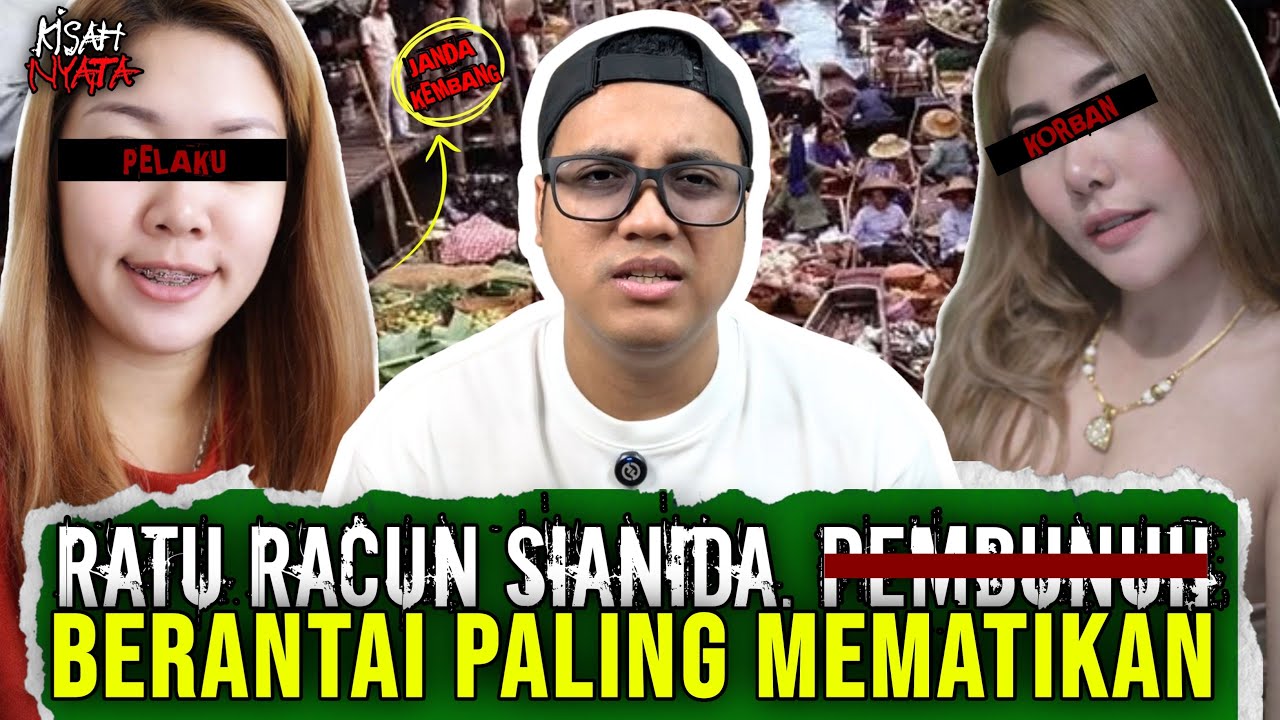TAK ADA YANG MENYANGKA. WANITA CANTIK INI SERIAL KILLER SIANIDA | KISAH NYATA