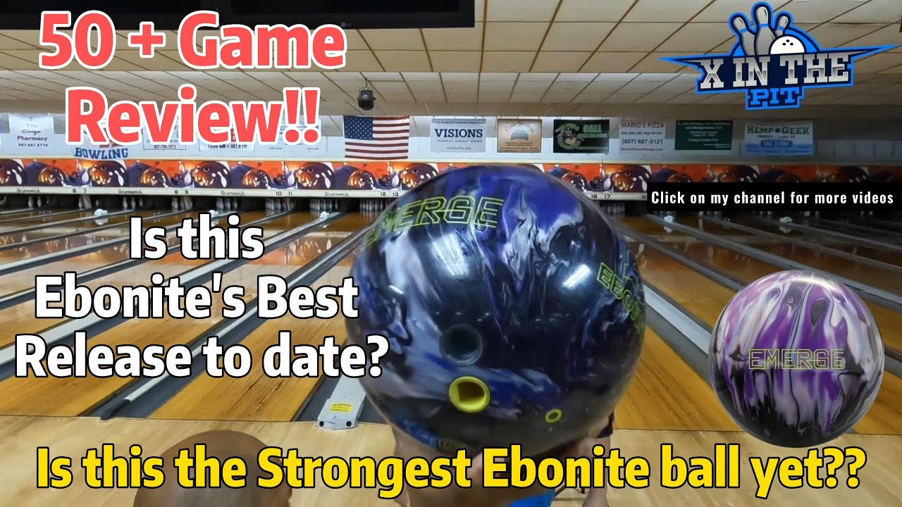 Ebonite Emerge Pearl  Bowling Ball Review