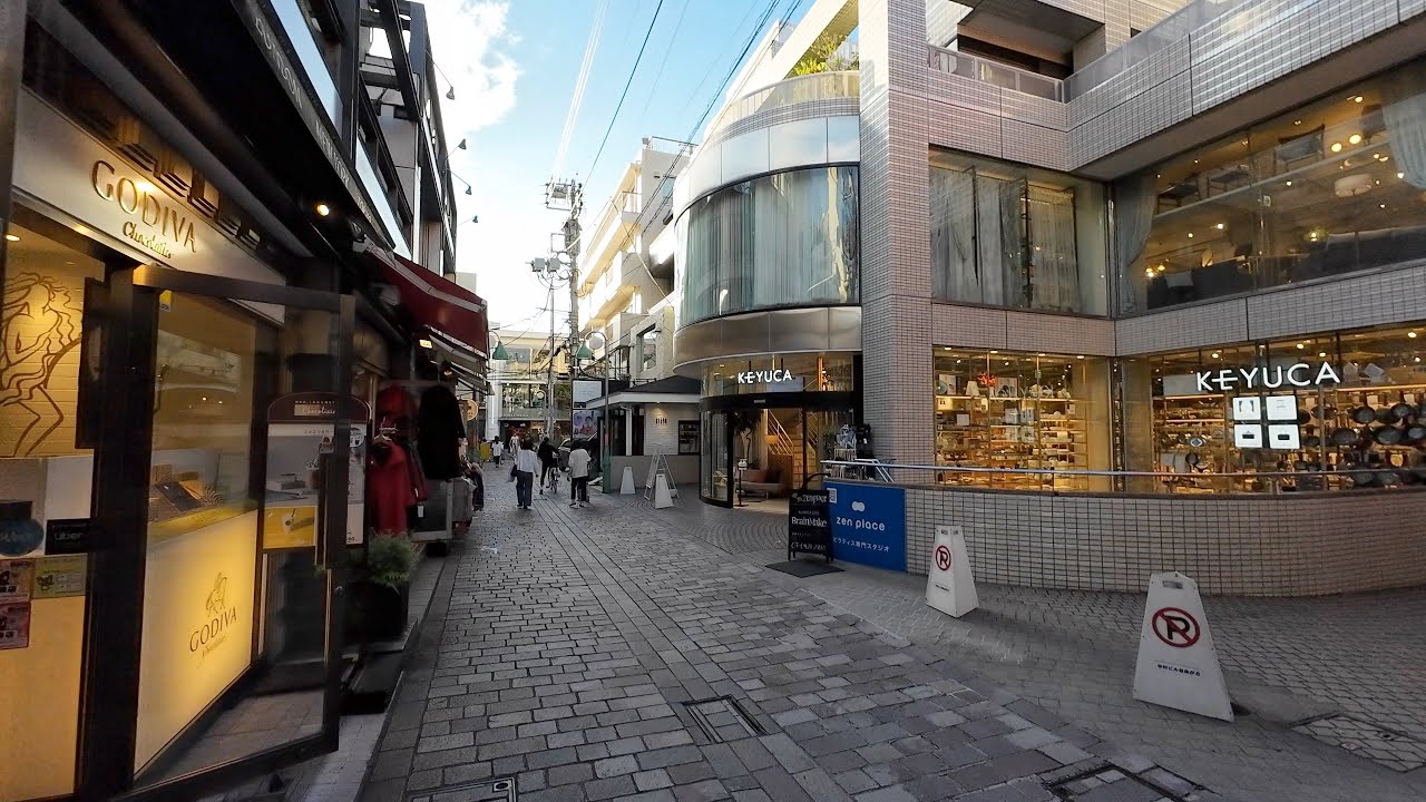 【東京編】自由が丘駅から始まる散歩：４K  Japan Jiyugaoka