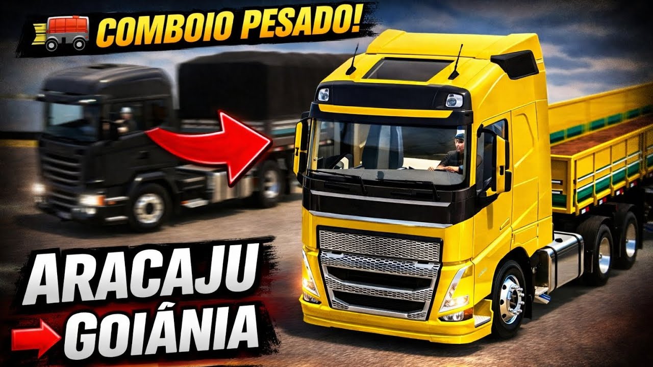 Aracaju x Goiânia Comboio qualificado