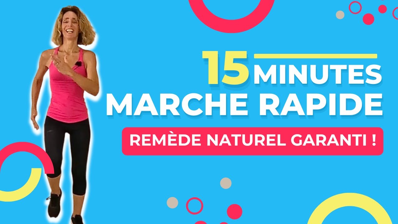 15 MIN MARCHE ACTIVE - Comment améliorer sa santé avec la marche rapide chez soi