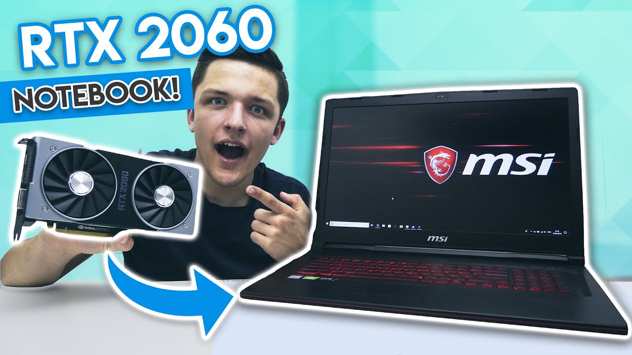An RTX 2060 Inside a THIN Gaming Laptop? The Results May Surprise You... [MSI GL73 Gaming Notebook!]