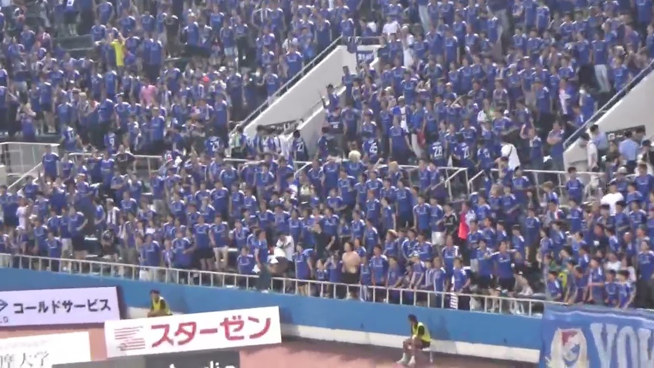 【先代コールリーダーがまとめた横浜ダービー1発目！ 手拍子チャント → 優るあらめや】横浜F・マリノス チャント ｜J1第23節2025 vs横浜FC【横浜ダービー】