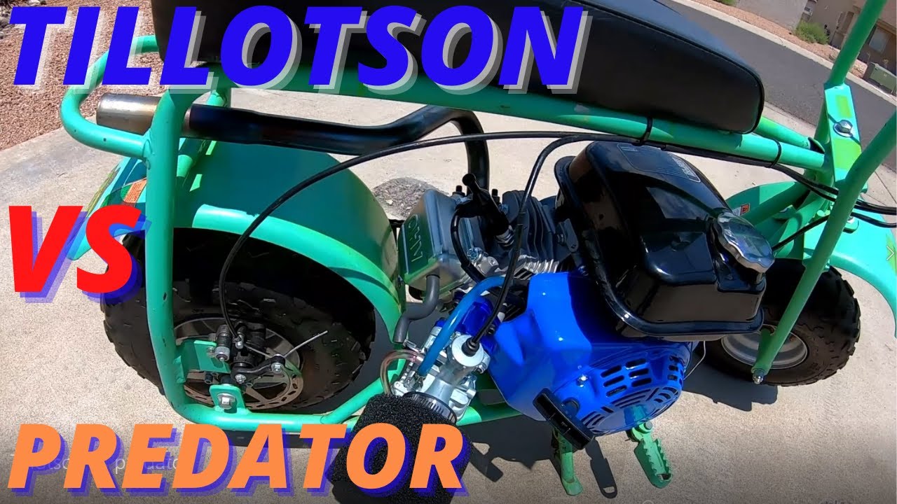 Tillotson 212 быстрее Predator 212? Tillotson против Predator