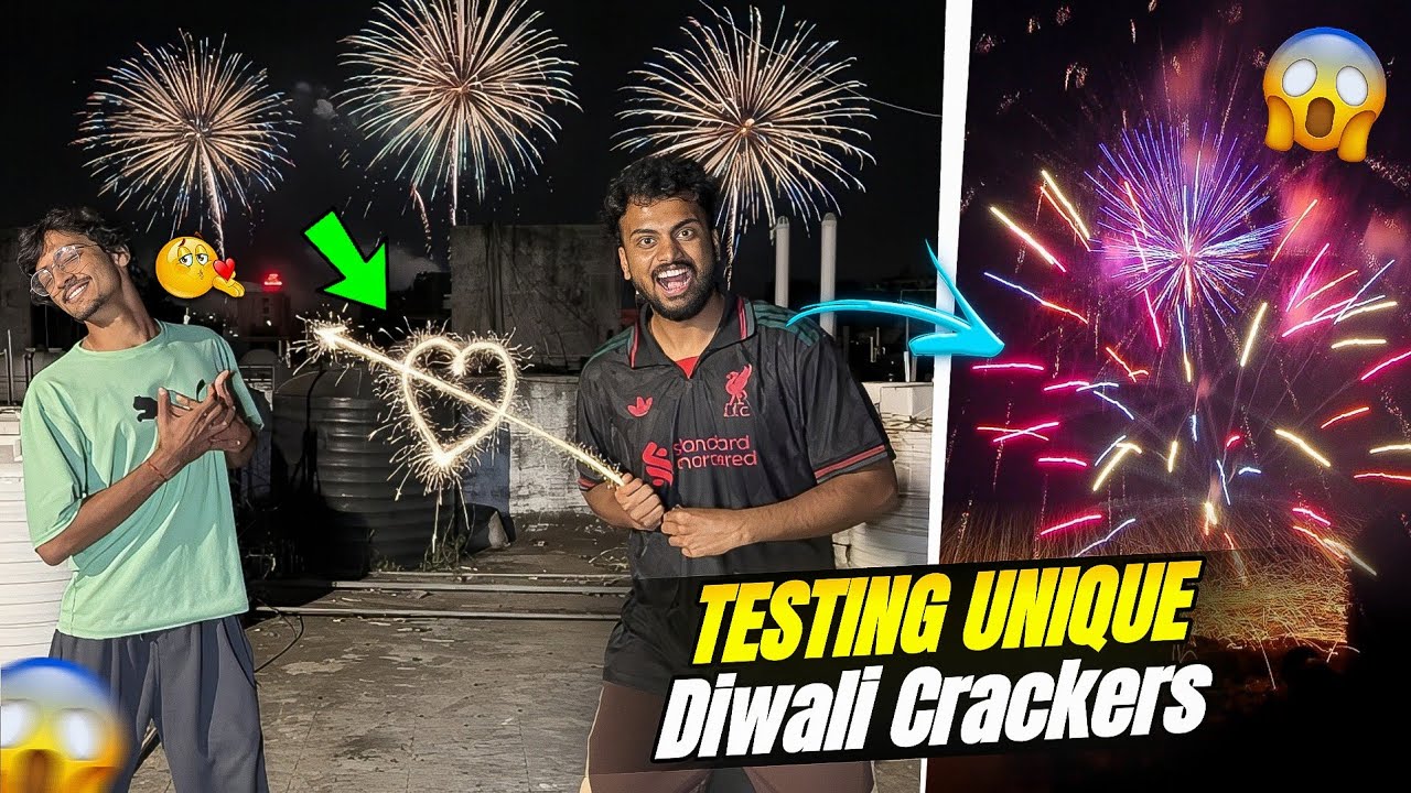 Testing Diwali Unique Crackers  In Diwali 2025 Gone Wrong 😱 Diwali 2025 