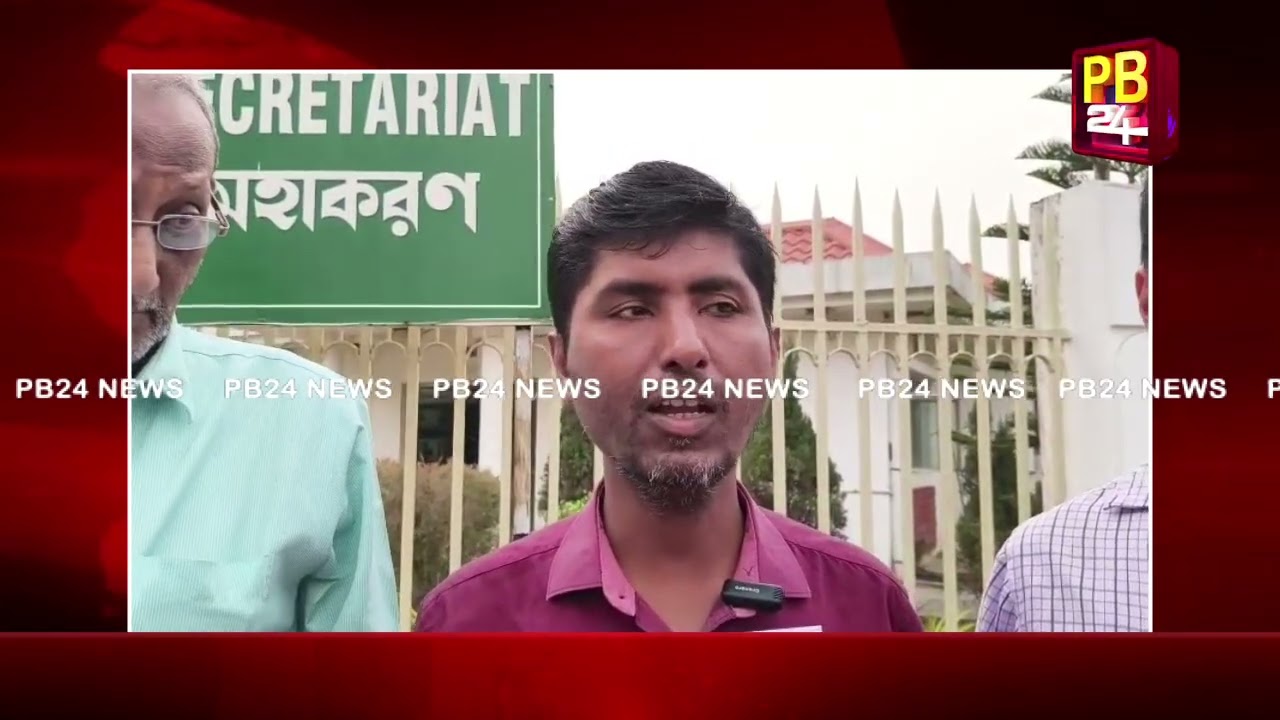 মহাকরণে সমাজকল্যাণ সমাজশিক্ষা দফতরের বিশেষ সচিব তপন কুমার দাসের কাছে