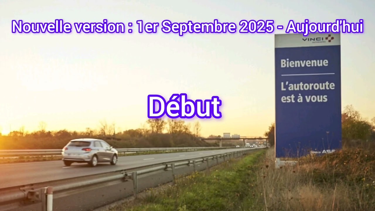 Radio Vinci Autoroutes 107.7 Anciens VS Nouveaux Jingles Info Trafic (2025) !