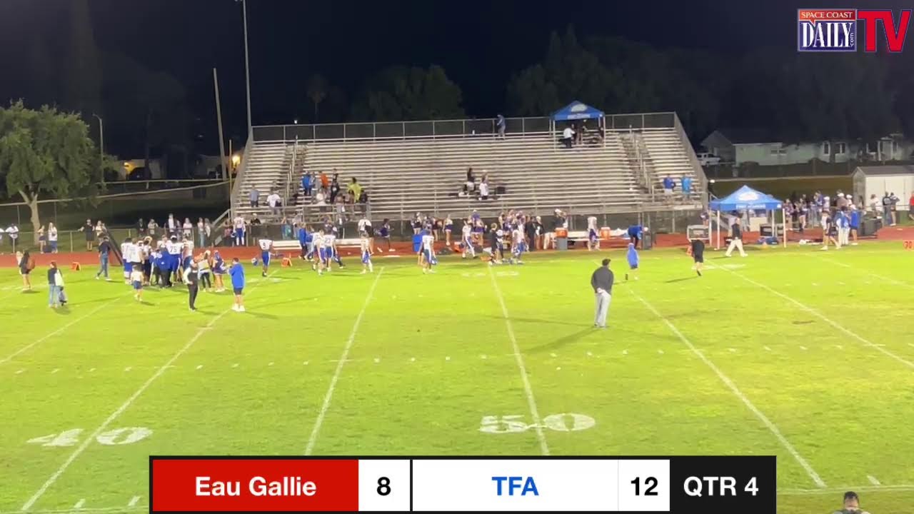 Eau Gallie Hosts The First Academy in Week 4 Showdown, Watch Live on Space Coast Daily TV