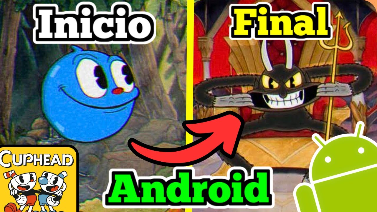 🔥TERMINE CUPHEAD MOBILE en un CELULAR! 😍| PORT DEFINITIVO de CUPHEAD PARA ANDROID | 4K ✨