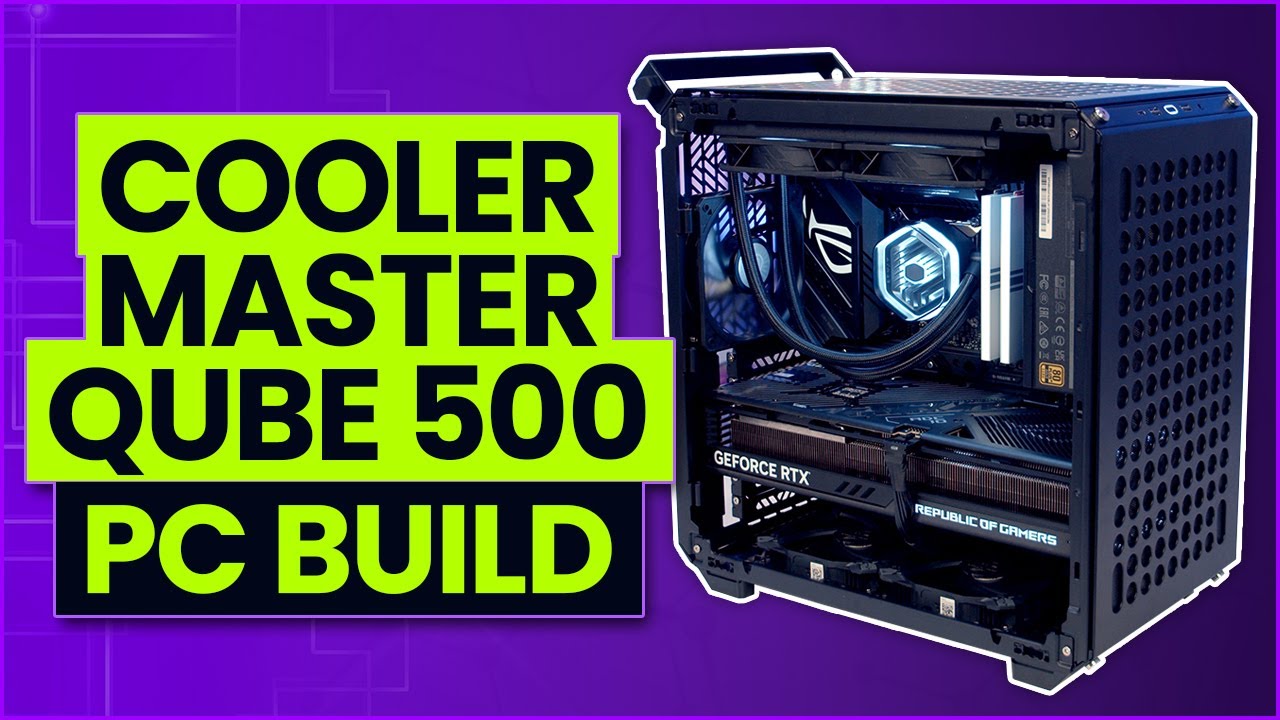 Cooler Master Qube 500 Build | Intel 14900K & ASUS ROG STRIX Z790-E GAMING WIFI II Build