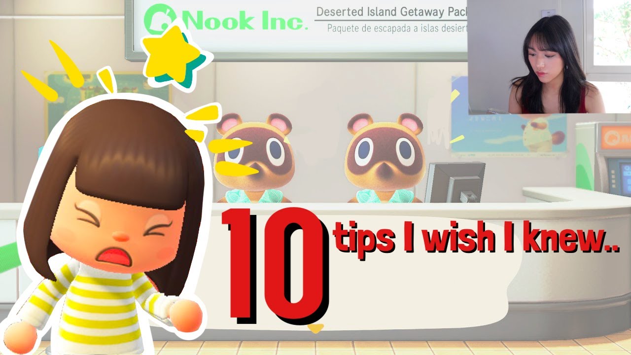 10 советов, которые я бы хотела знать до начала игры в Animal Crossing!