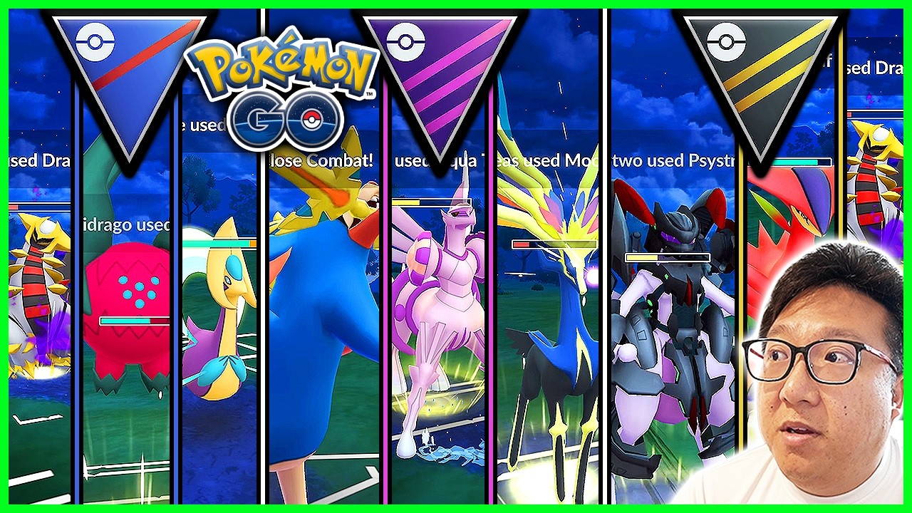 Full Legendary Teams 100% Win Rate in All Leagues in Pokemon GO!