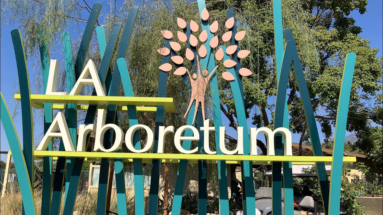 LA Arboretum & Botanical Gardens in Arcadia, California