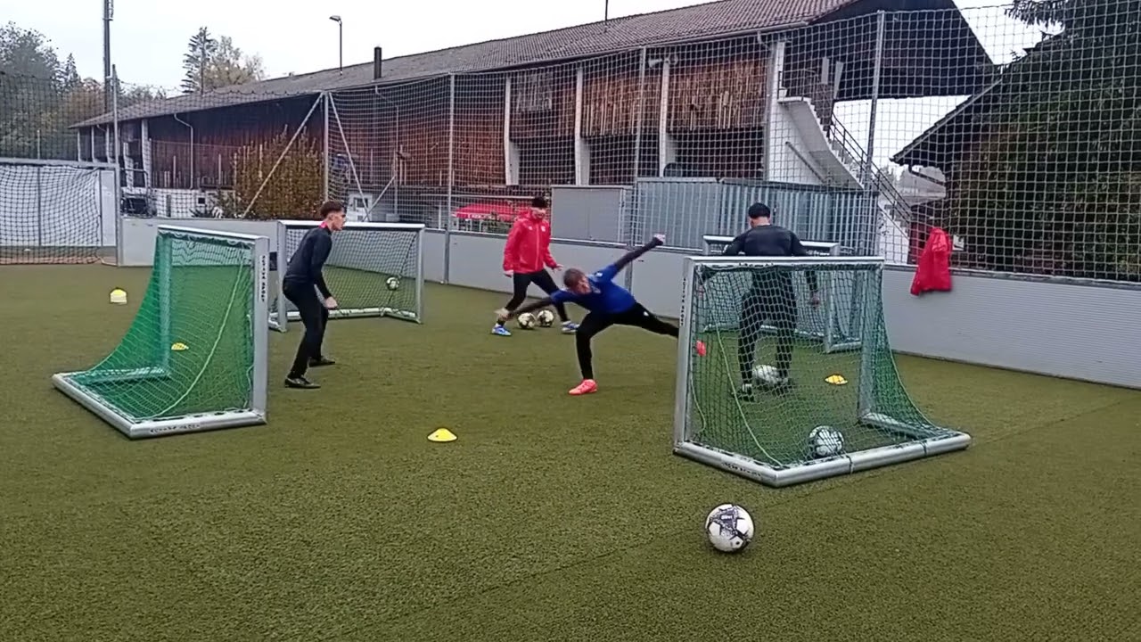 Fussballtraining in Kleingruppen #football
