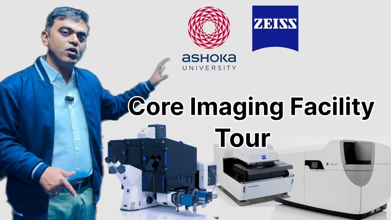 Экскурсия по центру визуализации ядра #ashokauniversity #zeiss #bioimaging