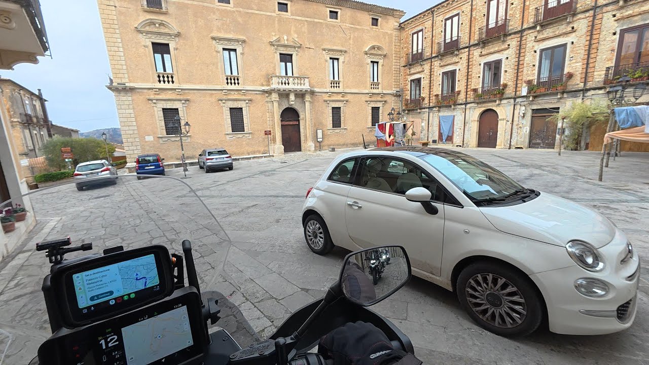 S. Maria delle Grazie S.P. In Amantea -  Palazzo Cybo Malaspina (CS) - 4 Gennaio 2026 - Cfmoto 800MT