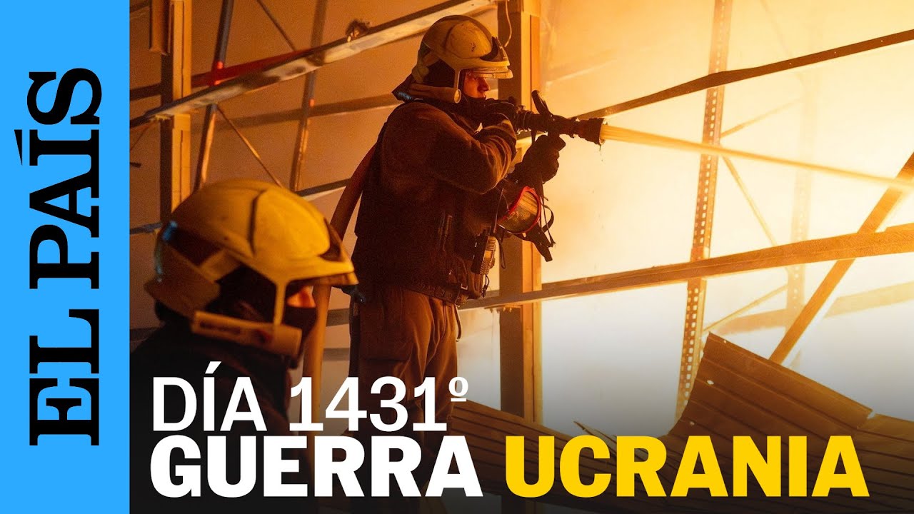 GUERRA UCRANIA | Un ataque ruso de 146 drones INCENDIA un complejo industrial en ODESA | EL PAÍS