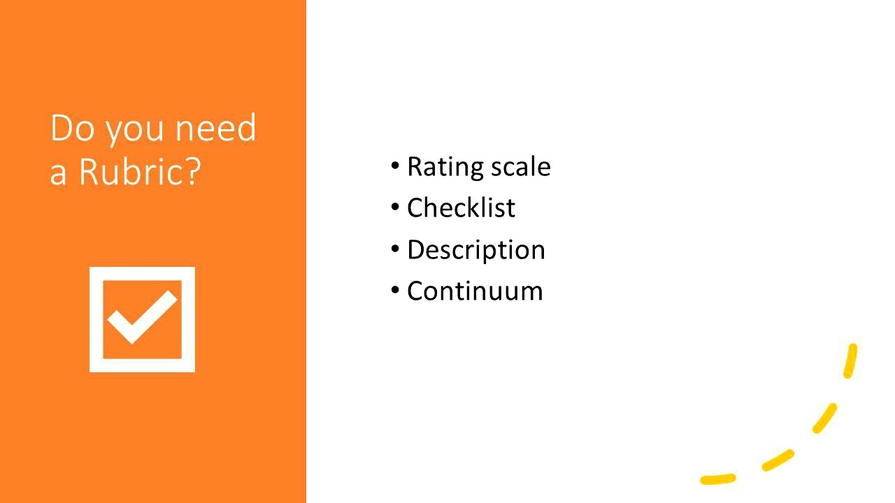 Building rubrics default