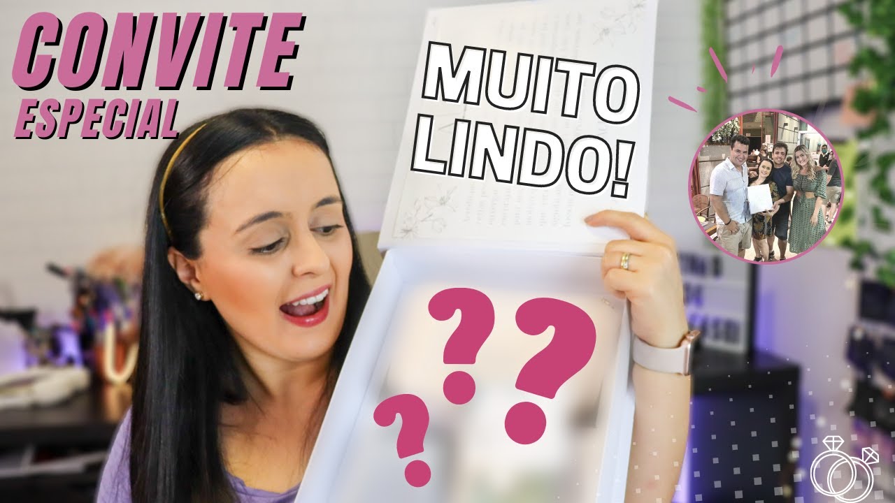 CAIXA CONVITE PARA PADRINHOS DE CASAMENTO | Inspiração