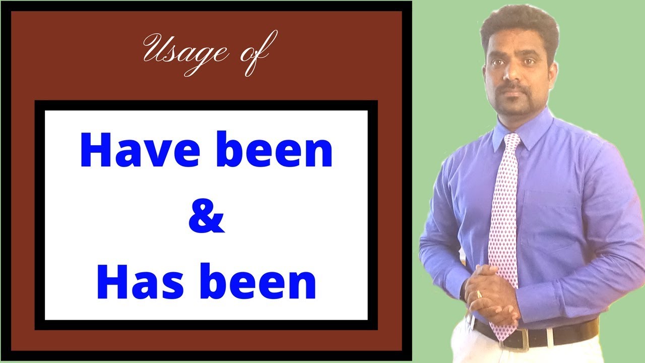 USAGE OF HAVE BEEN AND HAS BEEN | HOW TO SPEAK ENGLISH FLUENTLY IN TAMIL