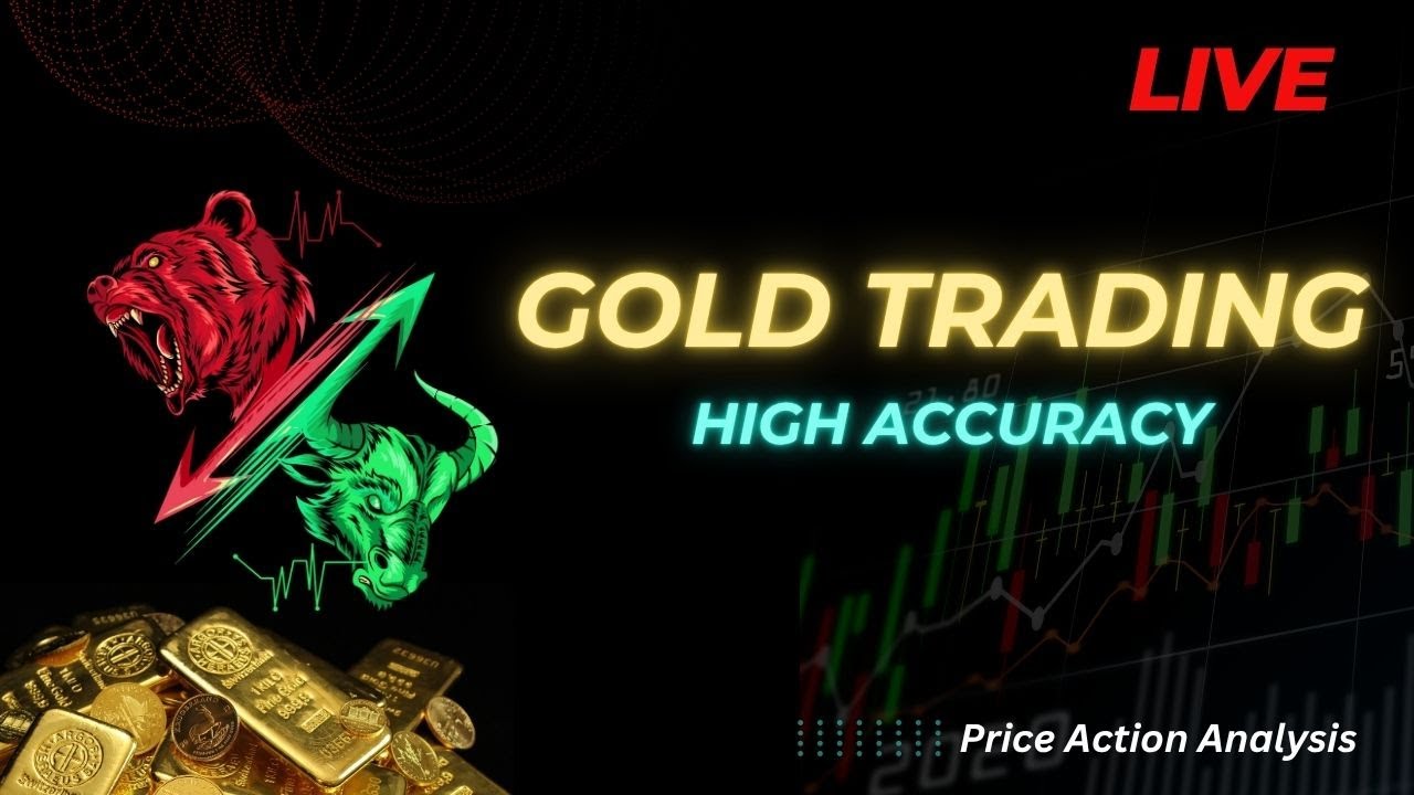 🔴 LIVE: Gold (XAUUSD) & Bitcoin (BTC) 24/7 Chart Analysis | Live Trading