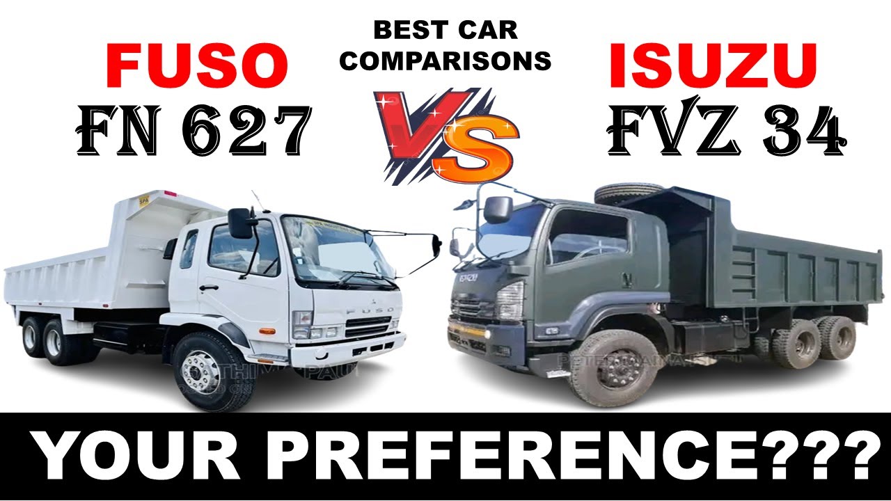 ALL NEW Fuso FN627(MAHEWA) Vs ALL NEW Isuzu FVZ 34 | Which one do you prefer ?