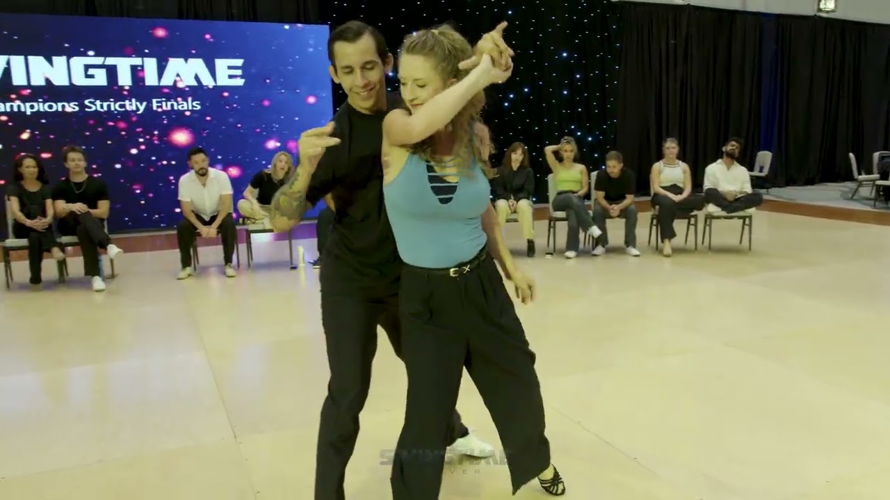 Hugo Miguez and Tashina Beckmann-King - Champions Strictly Finals - SwingTime Denver 2025