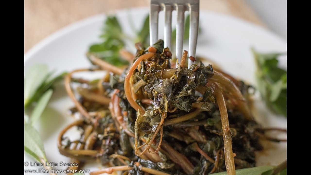Saut&eacute;ed Purslane Recipe (a SUPERFOOD!) | Life's Little Sweets