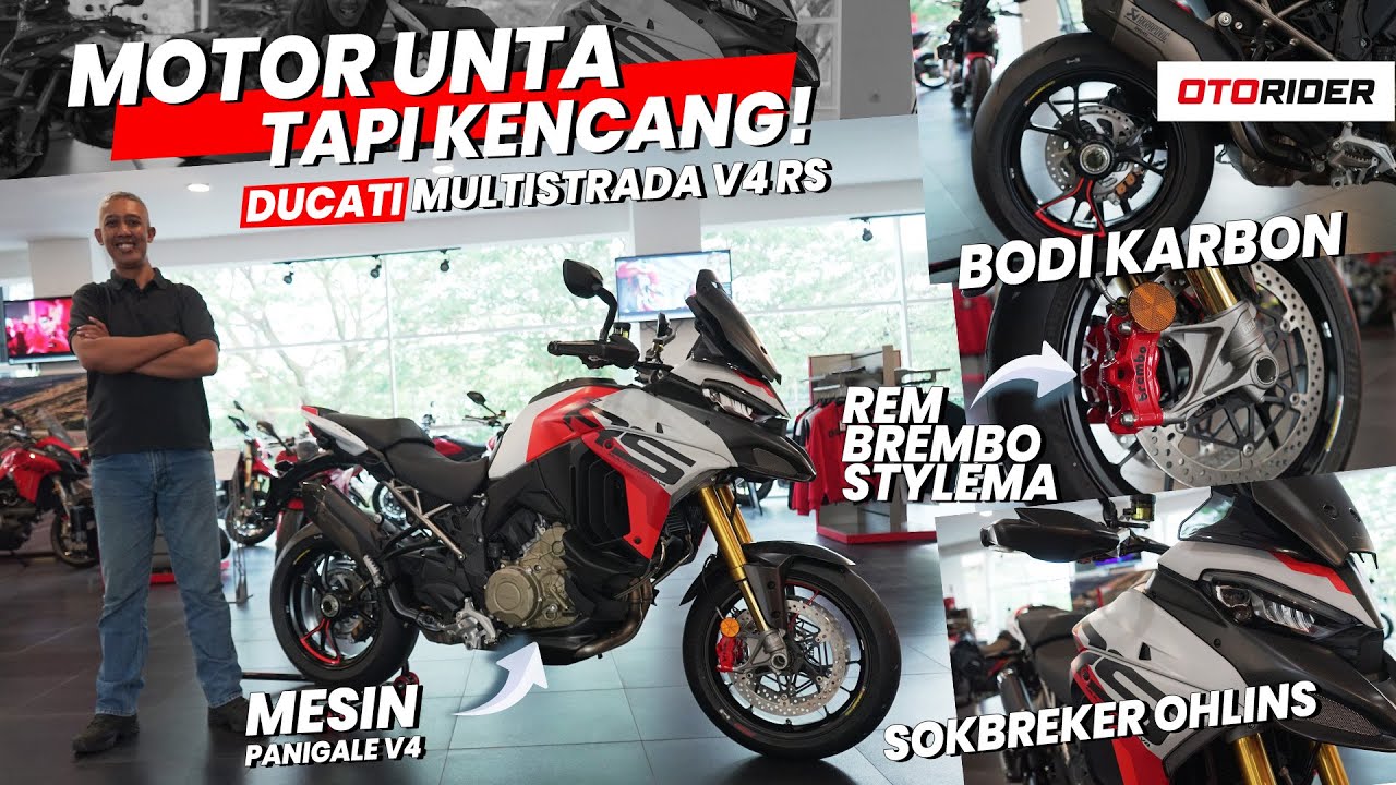 Ducati Multistrada V4 RS 2024- Indonesia | OtoRider