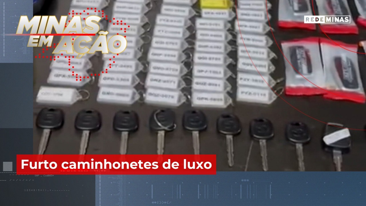 Furto caminhonetes de luxo - Jornal Minas
