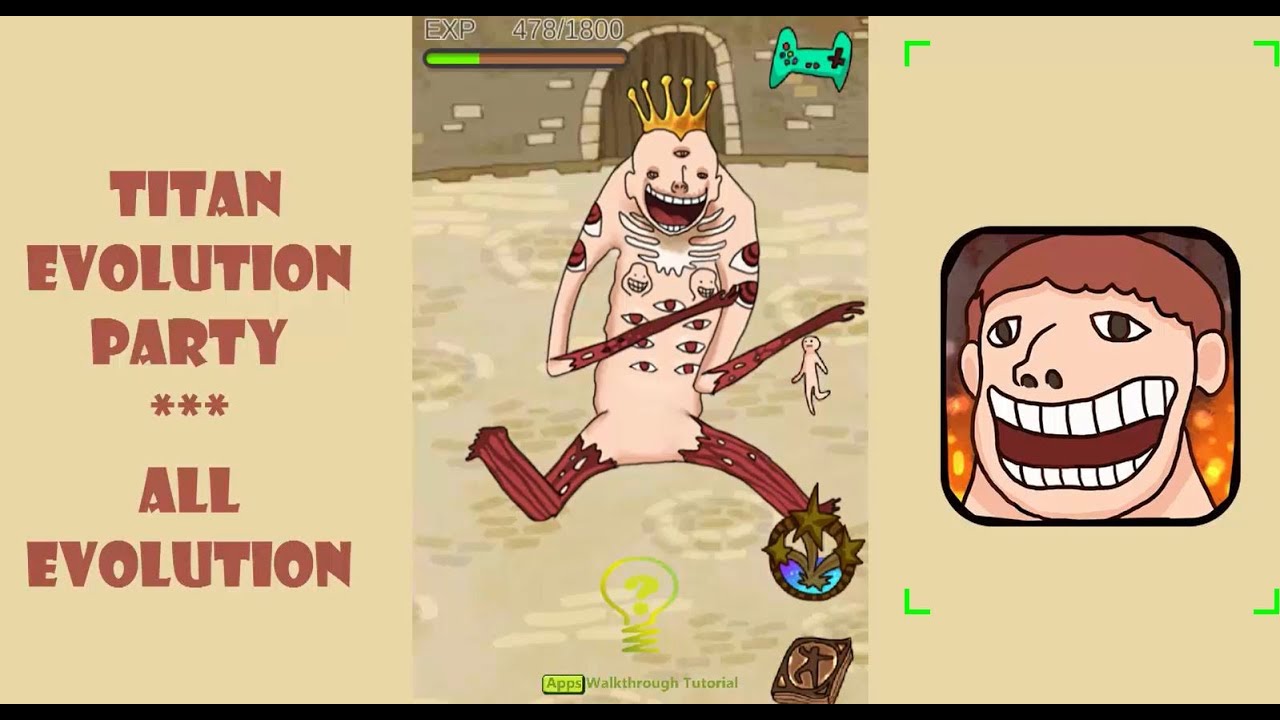 Titan Evolution Party - All Evolutions