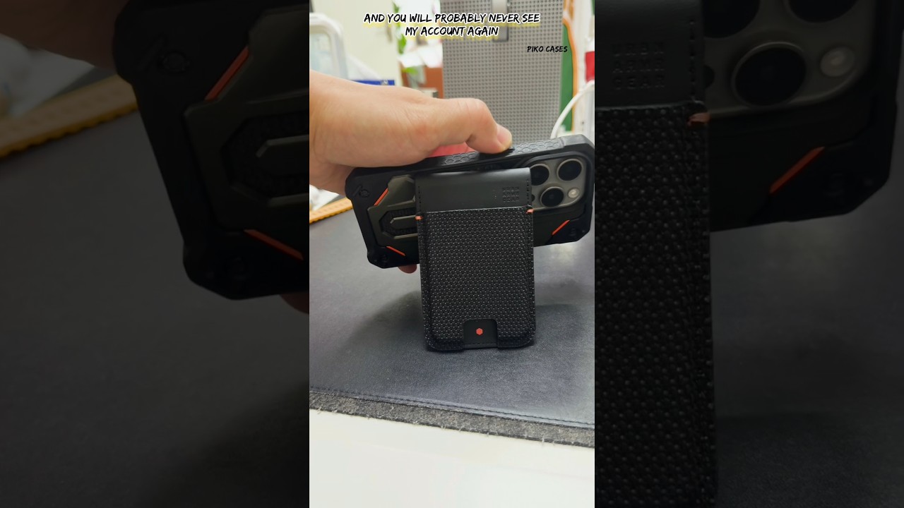 Чехол-кошелек UAG MagSafe для iPhone 16 Pro Max #short