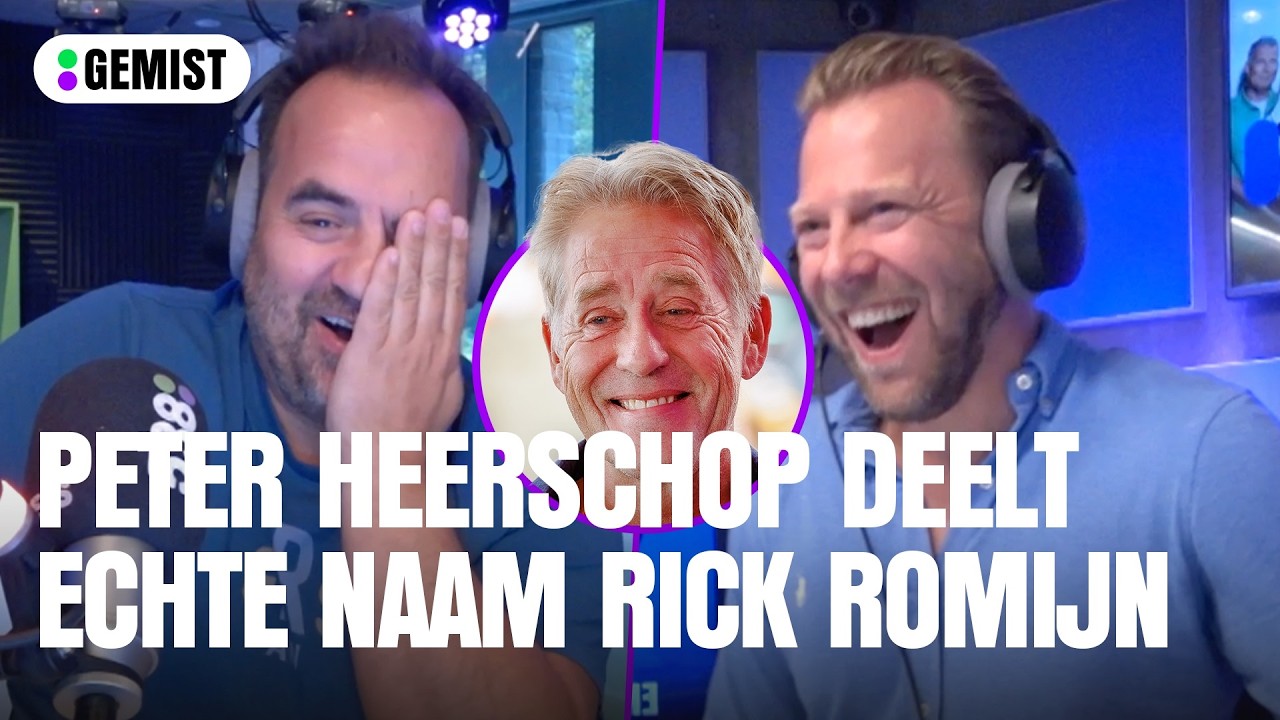 Peter Heerschop onthult de ware identiteit van het Ochtendshowteam 🧐 | 538 Gemist