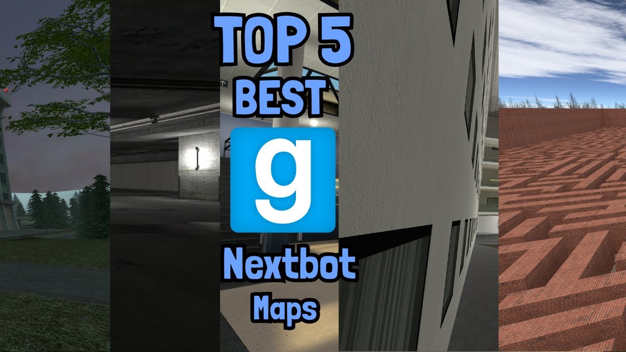 TOP 5 *BEST* Garry's Mod Nextbot Survival maps
