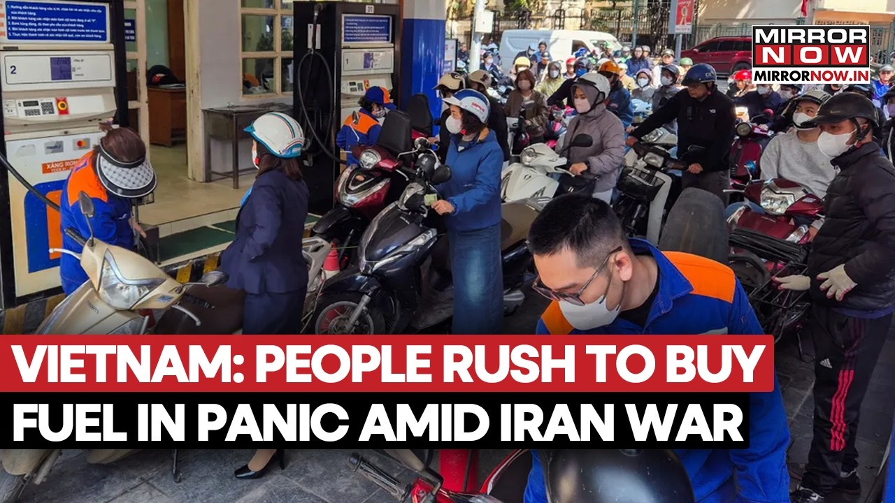 US-Iran War Impact: Panic Fuel Buying In Vietnam’s Hanoi As Oil Prices Surge
