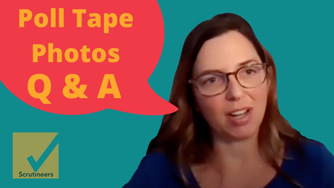 Q & A // HOW AND WHY To Take Photos of Poll Tapes on Election Night