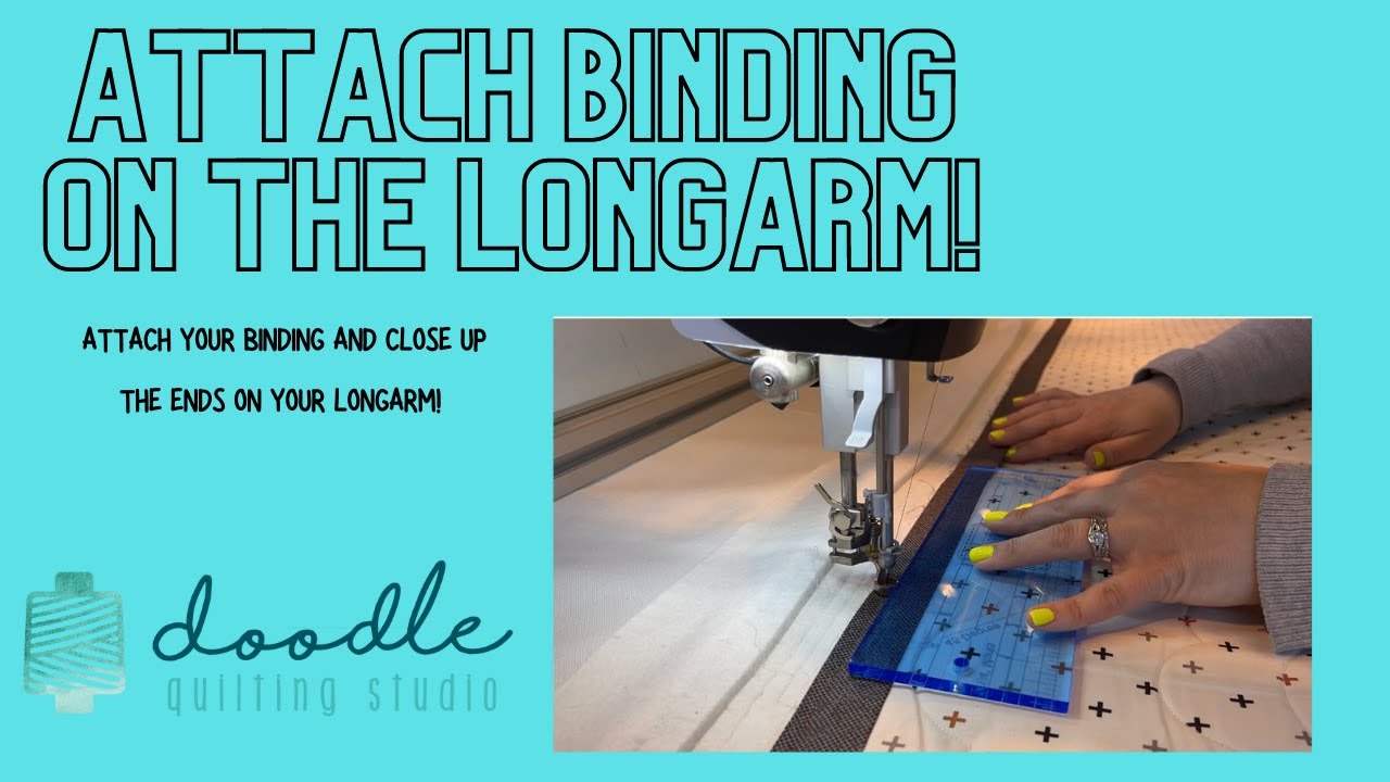 Attaching Binding on Longarm