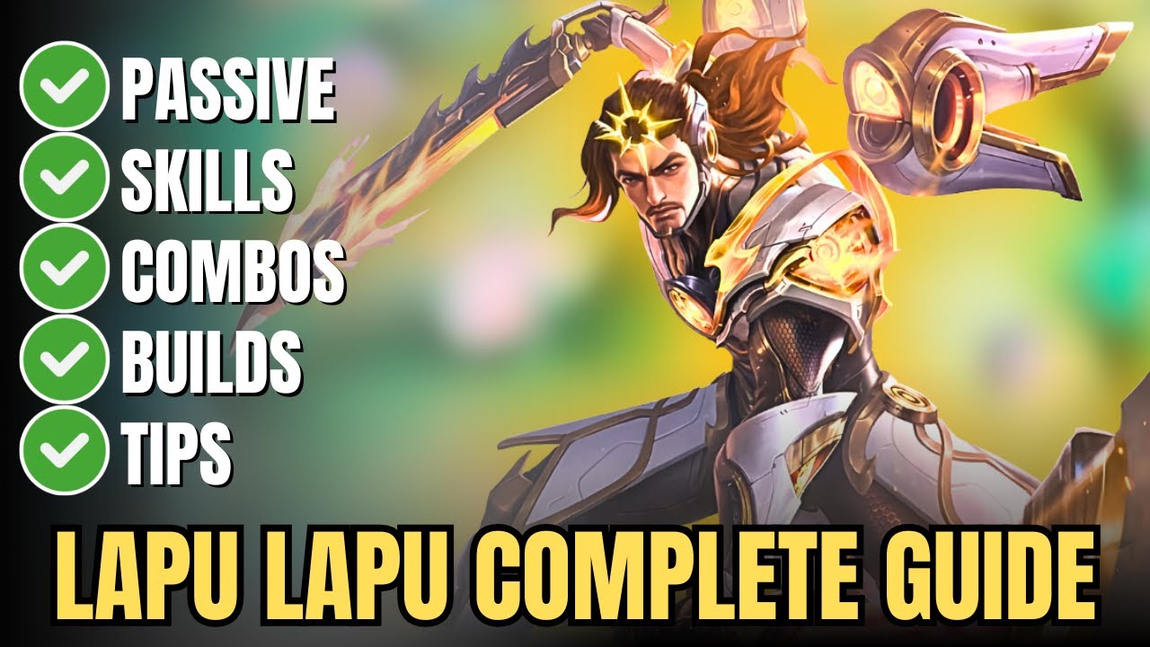 Lapu-Lapu Complete Guide in Mobile Legends – Best Build, Skills, Combos, Passive & Pro Tips