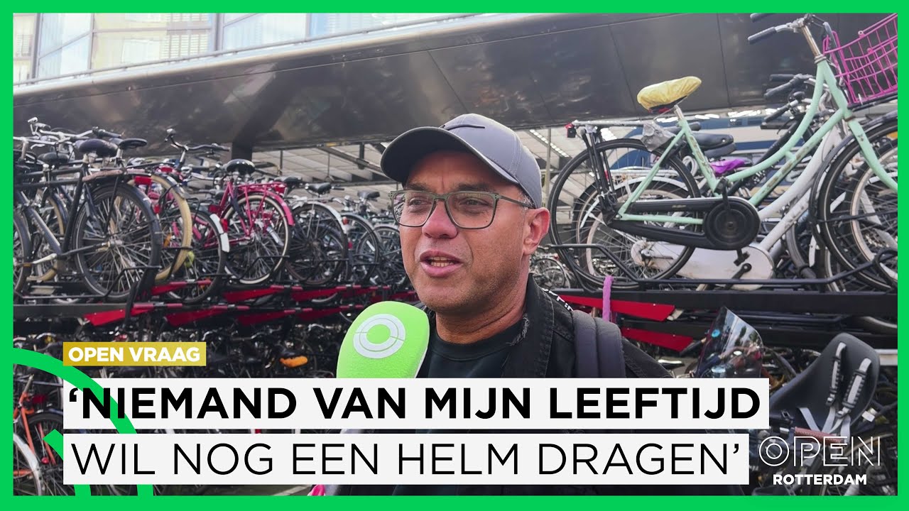 Rotterdammers over nieuwe fatbikes-regels: ‘Niemand wil nog een helm dragen’ | OPEN VRAAG