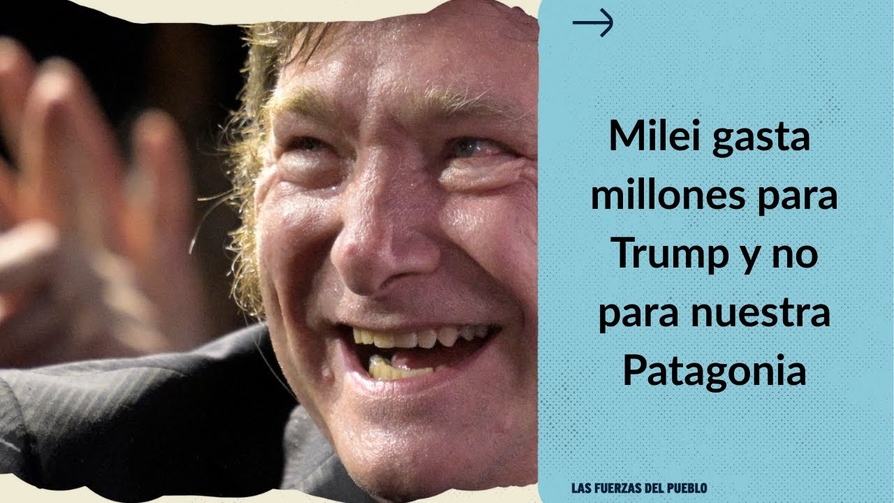 ¡INDIGNANTE! Milei  no le da dinero a la Patagonia pero mirá en la boludez que gastará millones
