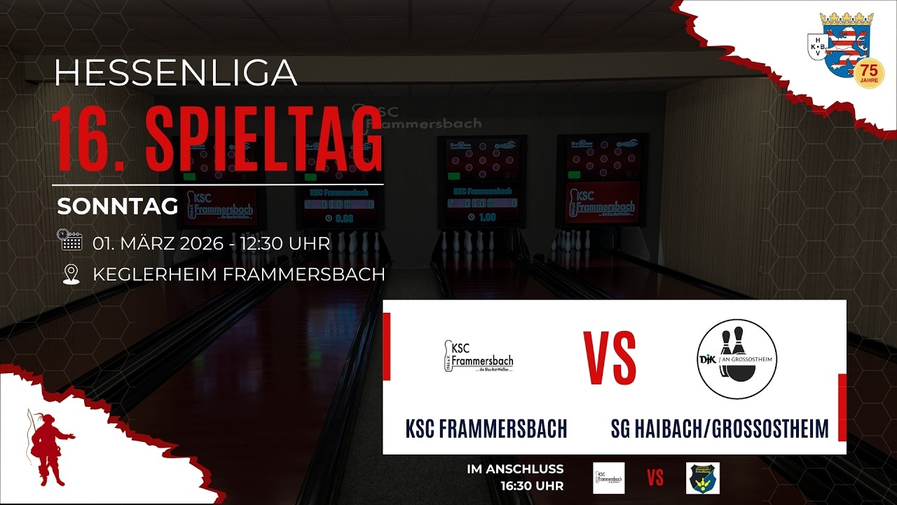 Hessenliga: 16. Spieltag: KSC Frammersbach - SG Haibach/Großostheim