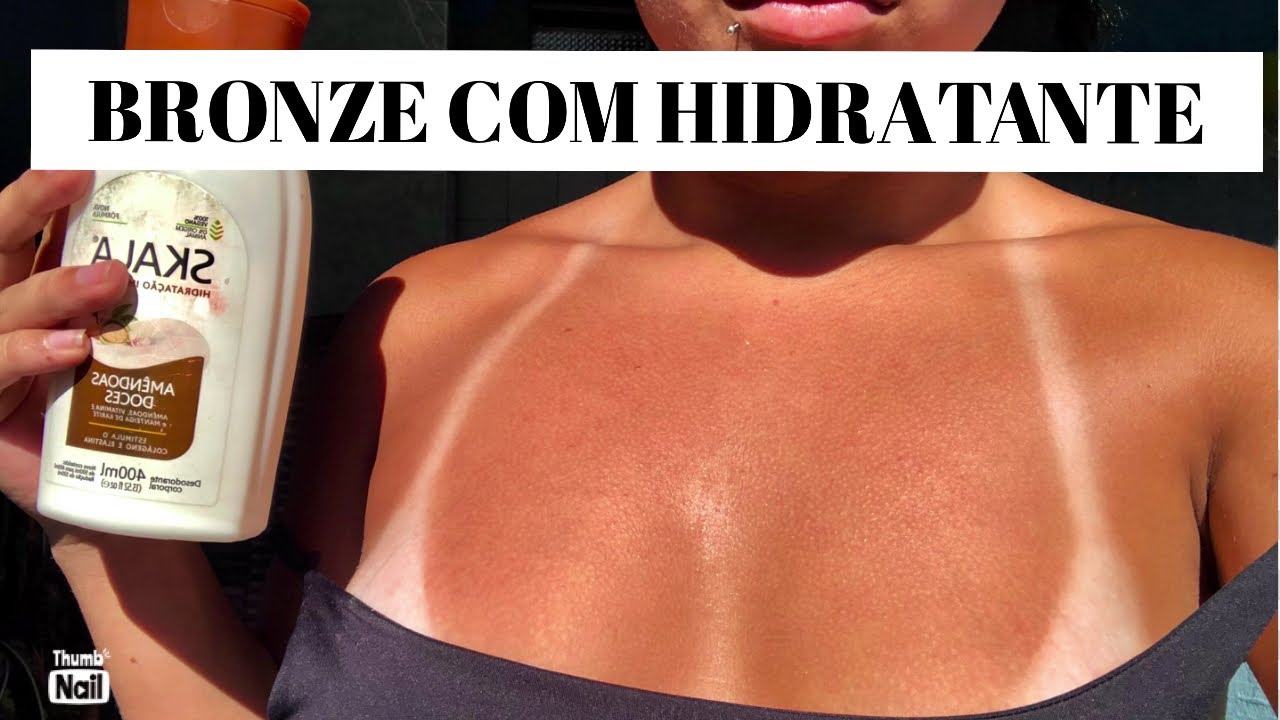 MARQUINHA INCRÍVEL HIDRATA E BRONZEIA😍