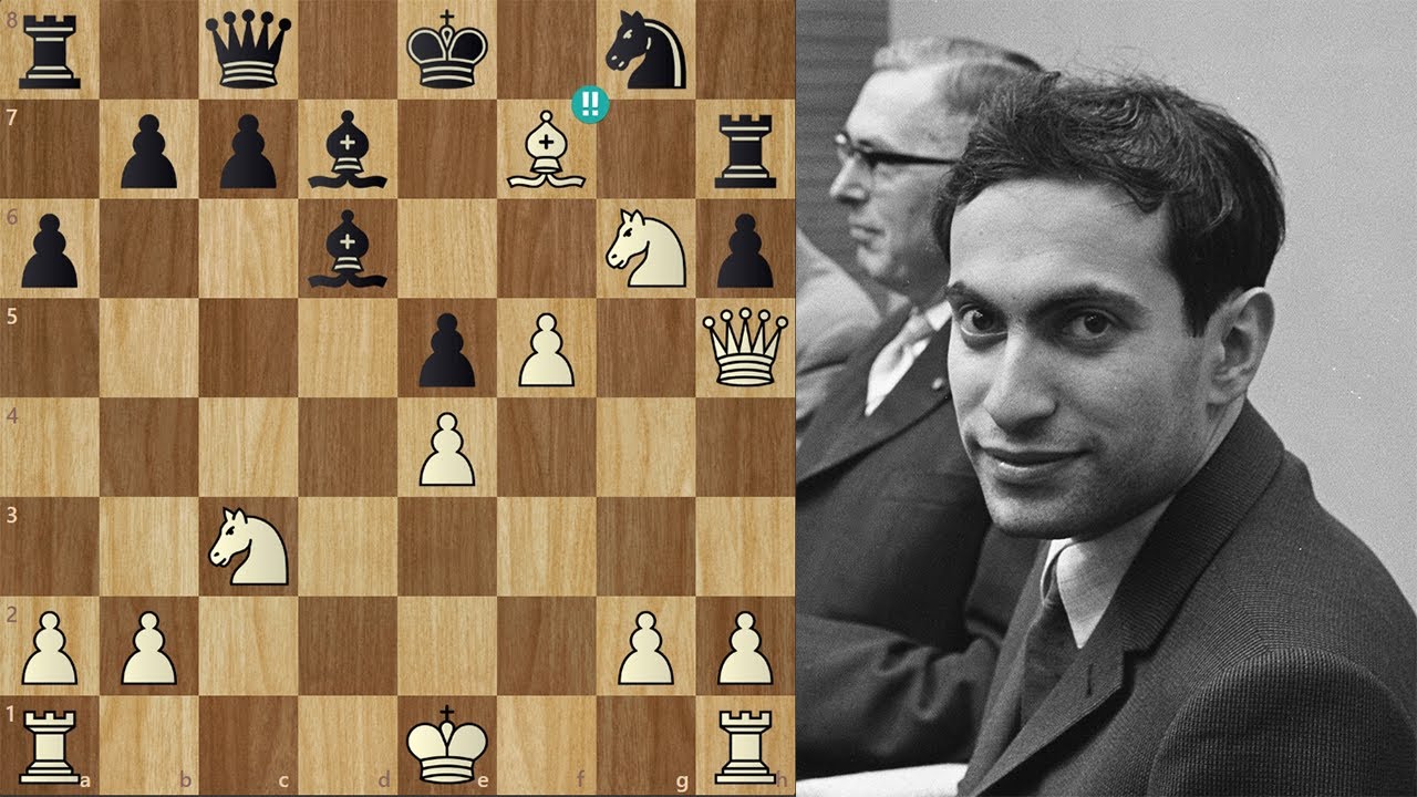 Mikhail Tal Gives Up a Whole Board To Force A Win