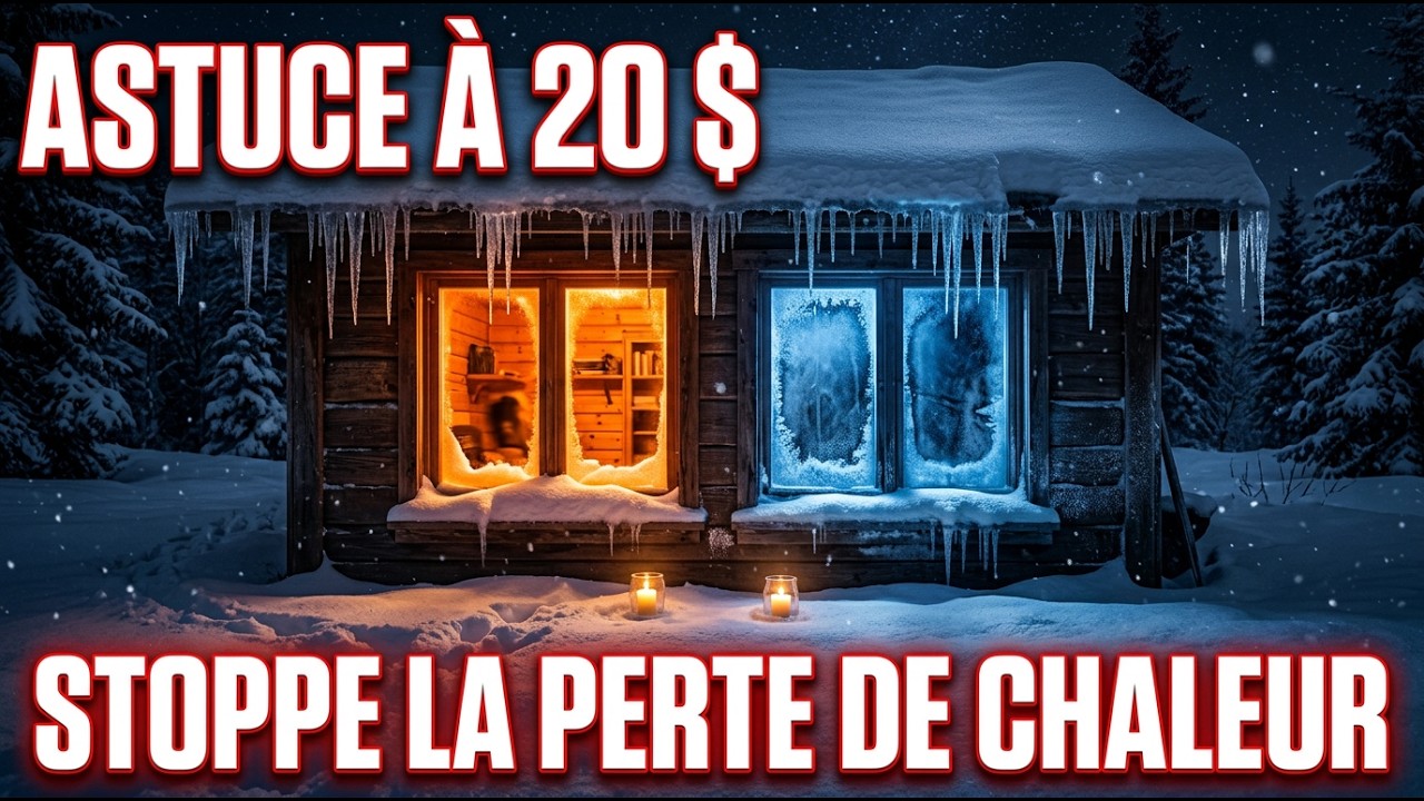 Cette astuce fenêtre à 20$ réduit votre facture de chauffage 40%. Pourquoi l’industrie l’a enterrée?