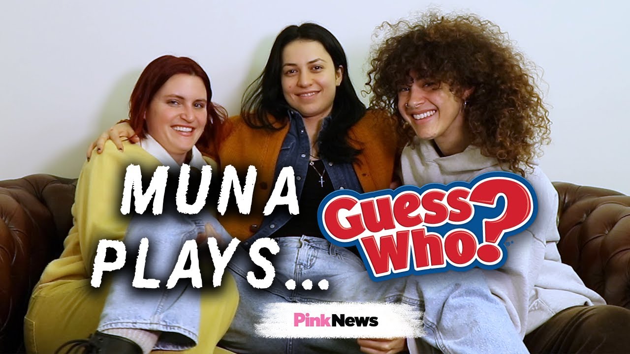 Queer band MUNA play Guess Who?